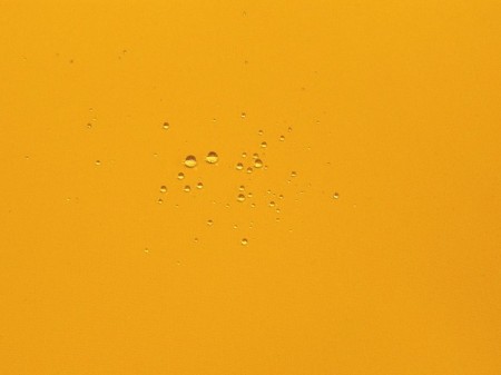 三層撥水防水　黄橙　ナイロン　