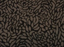 クロxグレー　強撚スム-ス　長方形っぽい柄　プリント【1.5m/2m/3mカット 】