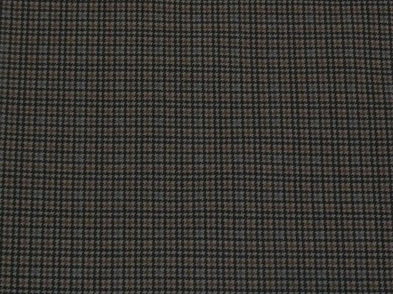 チェック　グレー系　ハイテンションニット　(1.5m・2mカット)