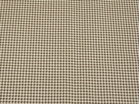  ベージュ系　撥水 ナイロンタッサー　千鳥柄　【1.5m /2mカット】